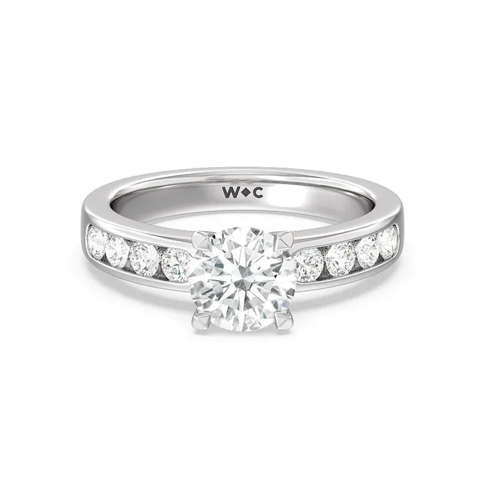 Six Prong Channel Set Ring – Home Preview