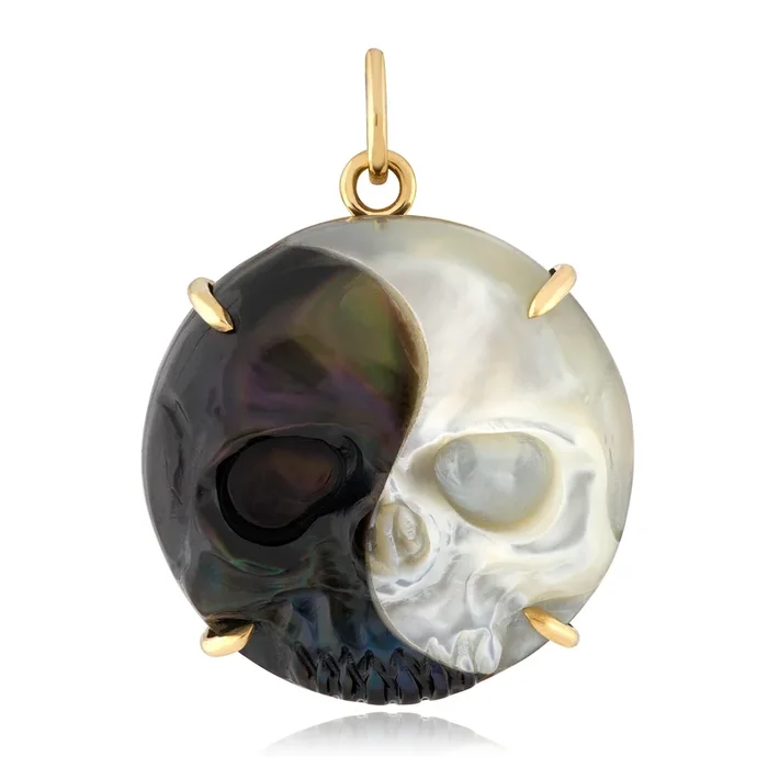 Skull Yin Yang Pendant
