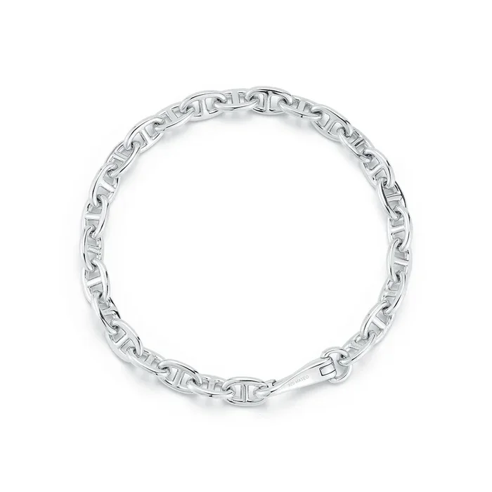 Small Anchor Link Chain Bracelet