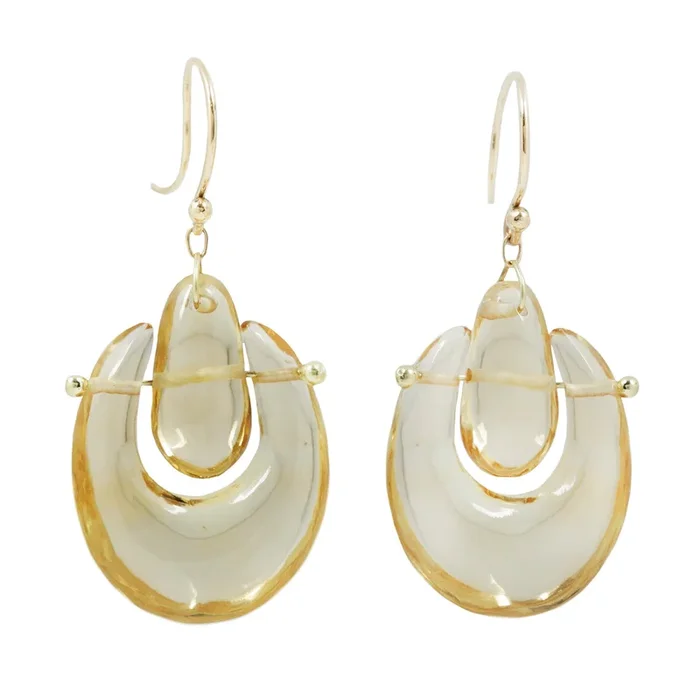 Small Citrine O’Keefe Earrings