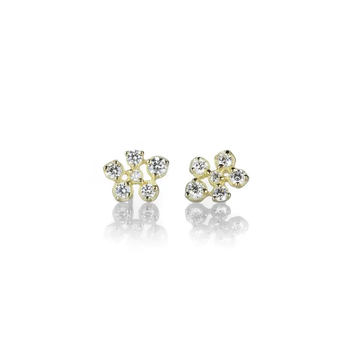 Small Flower Cluster Studs