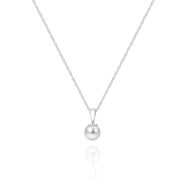 Smyth Jewelers 14k Gold Pearl Pendant Necklace