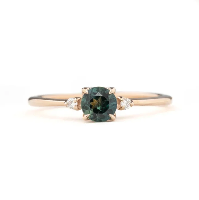 Sofia Ring, 0.58ct Queensland Sapphire