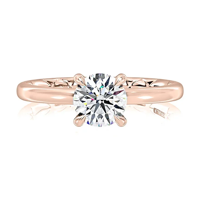 Solitaire Ring | 14k Rose (1.50ct Head)