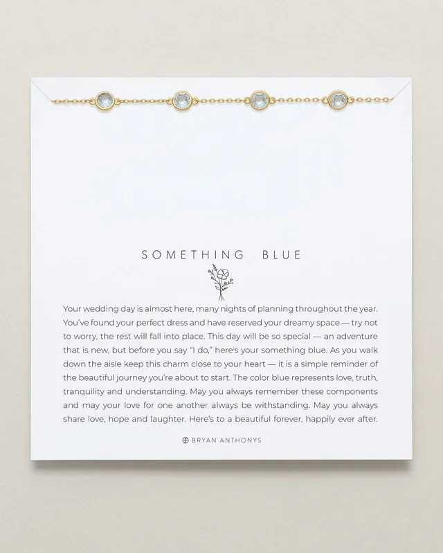 Something Blue Bracelet