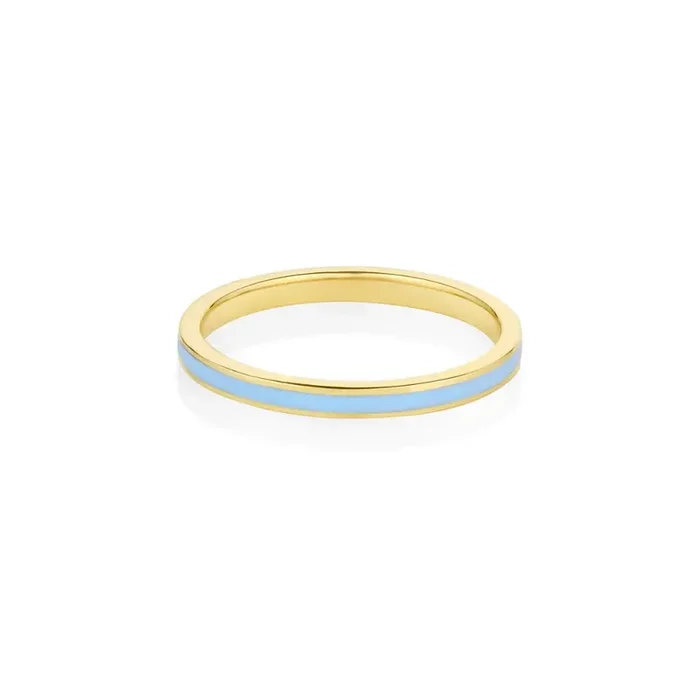 Something Blue Enamel Band
