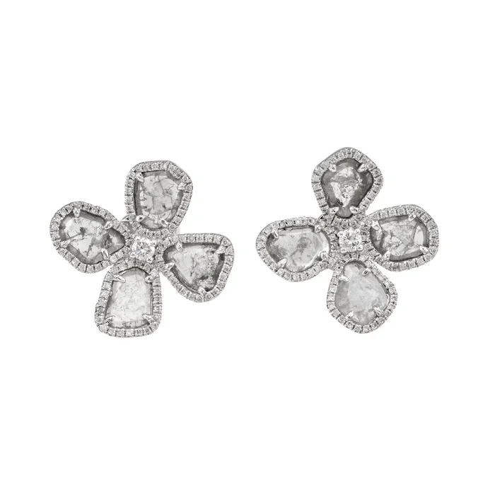 Sonora Mini Diamond Stud Earrings