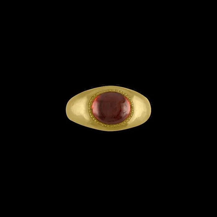 Spessartite Garnet Roz Ring