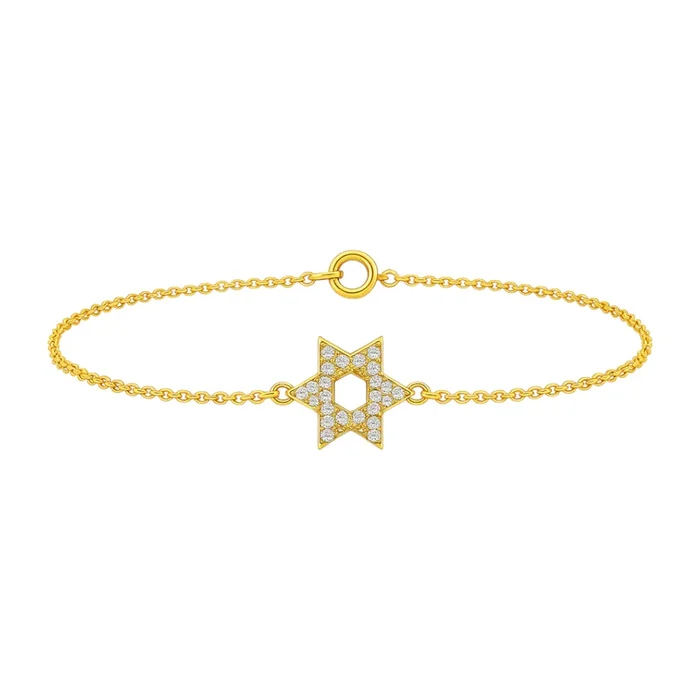Star of David | Pave Bracelet