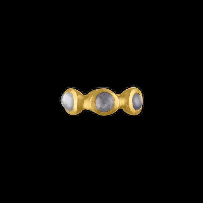 Star Sapphire Breccia Ring