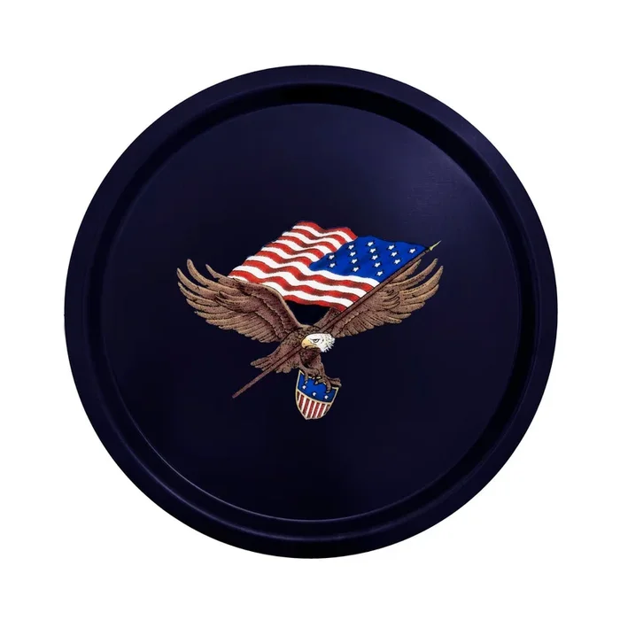 Star Spangled Banner Round Tray