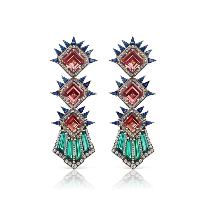 Starburst Deco Earrings