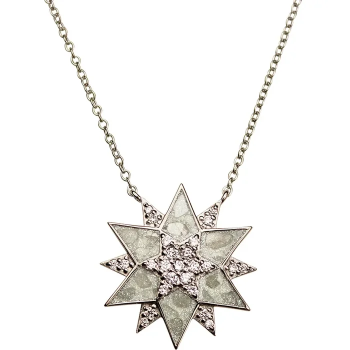 Stardust Diamond Divine Protection Diamond Necklace (Platinum)