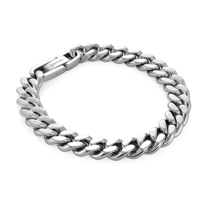 Steel Dominion Curb Bracelet