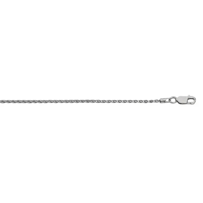 Sterling Silver 18 Spiga Rope Chain