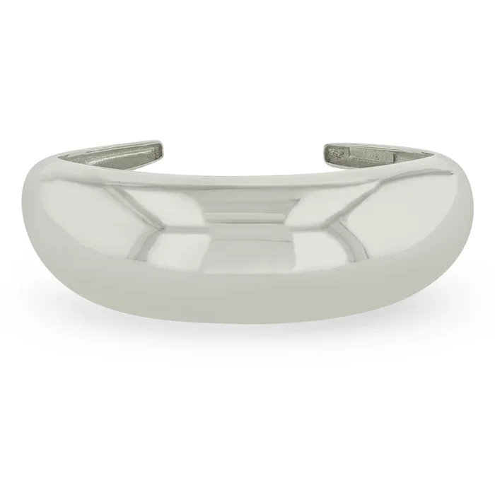 Sterling Silver Large Aura Cuff