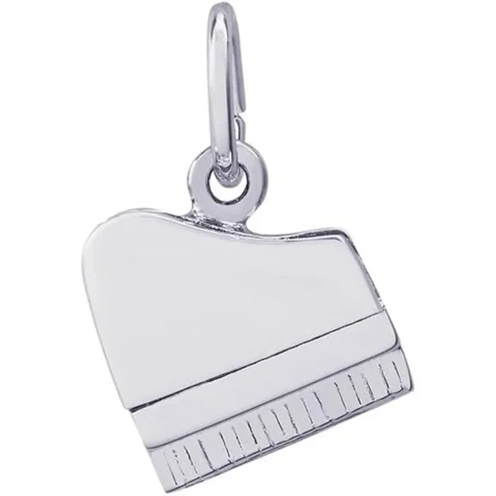 Sterling Silver Piano Charm