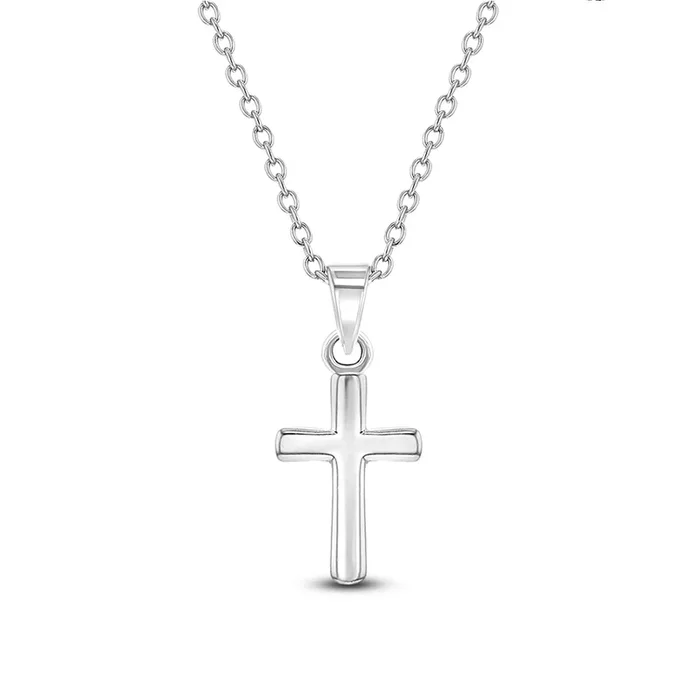 Sterling Silver Tiny Cross Children’s Necklace