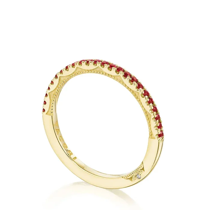 String of Rubies Wedding Ring