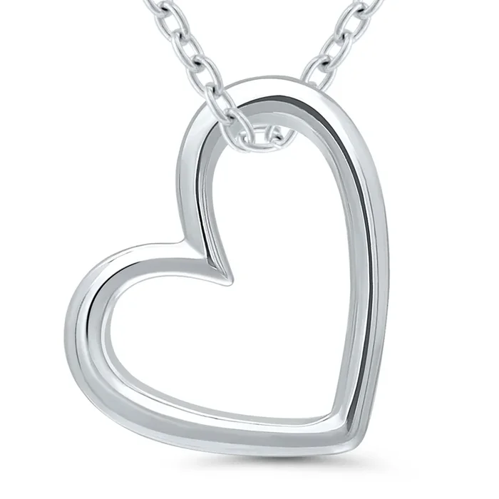 Tali & Tabi® Always Open Heart Pendant