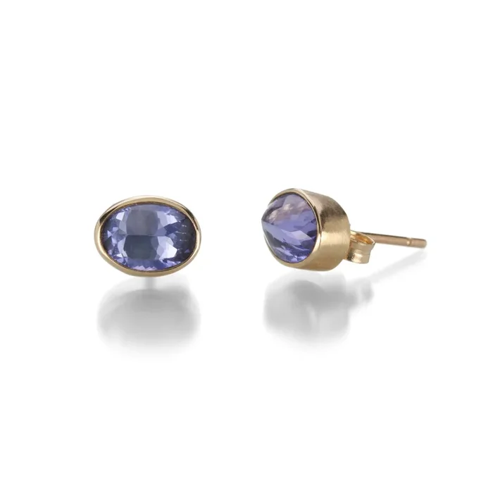 Tanzanite Studs