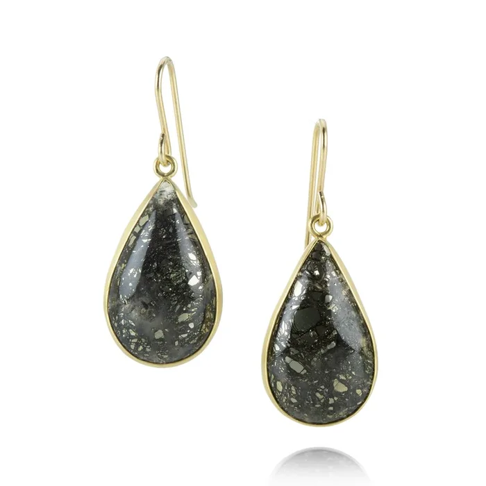 Teardrop Apache Gold Earrings