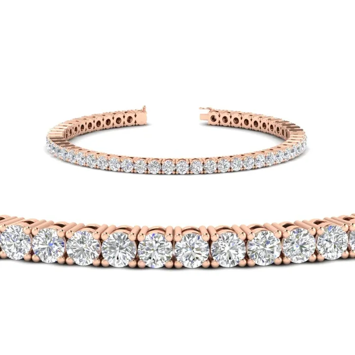 Tennis Diamond Bracelet 4 Carat
