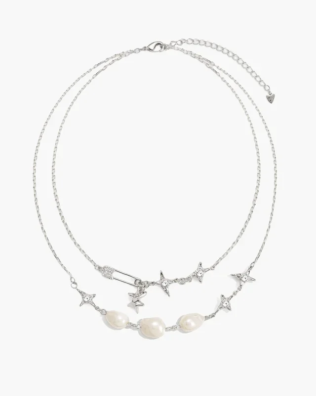 The Mellow Necklace in Silver