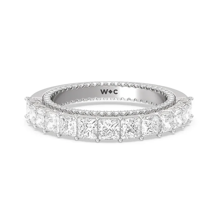 The Rockefeller Diamond Wedding Band