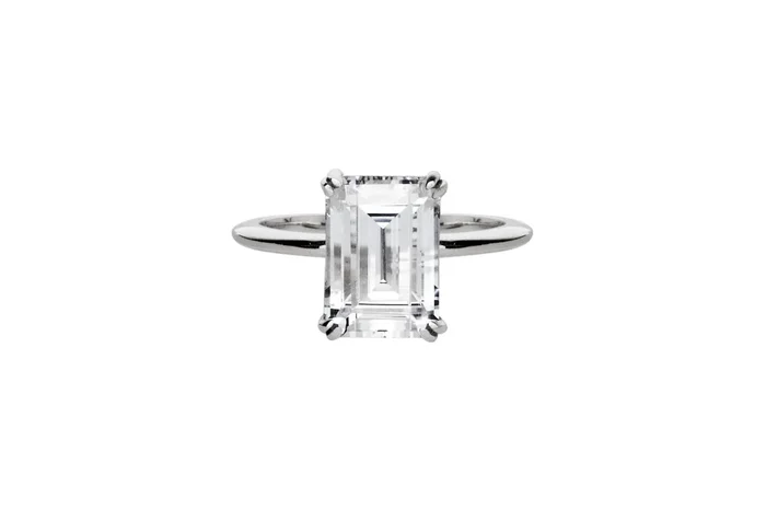 The Tatum Ring (3.5 Carat, Emerald Cut)