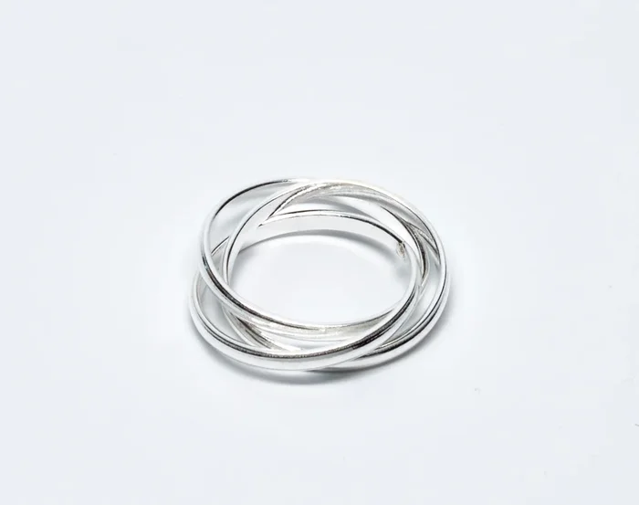 Thin Weekend Sterling Silver Band