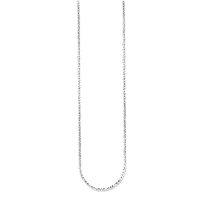 Thomas Sabo Gold Plated Sterling Silver Fine Link 70cm Chain