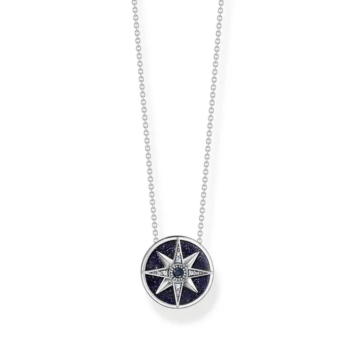 Thomas Sabo Magic Stars Sterling Silver Blue Sand 40-45cm Chain