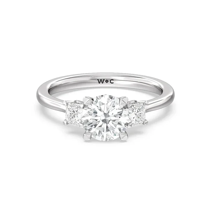 Three Stone Kite Gallery Classic Engagement Ring – Home Preview