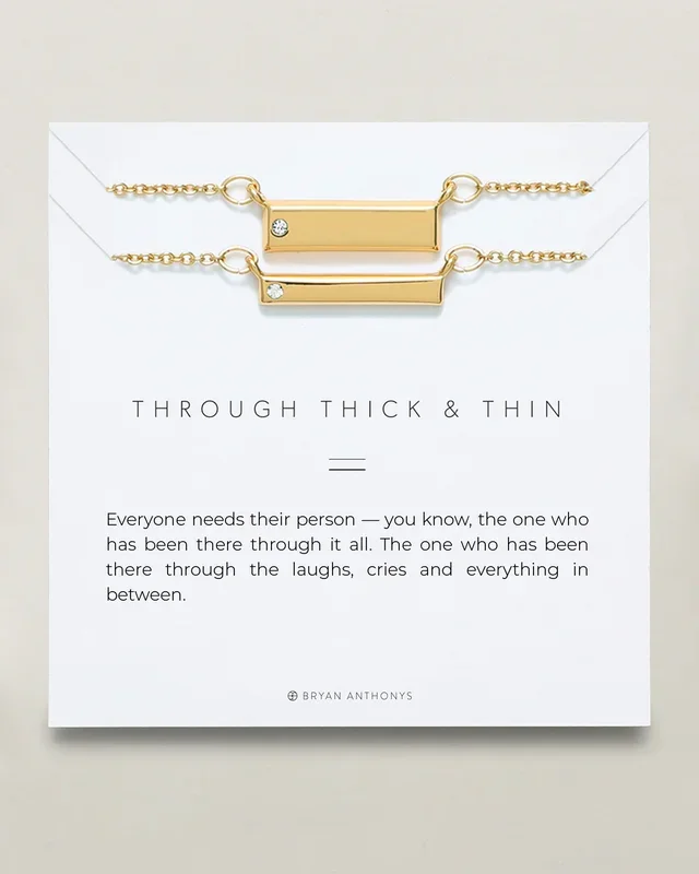 Through Thick & Thin Bracelet Set