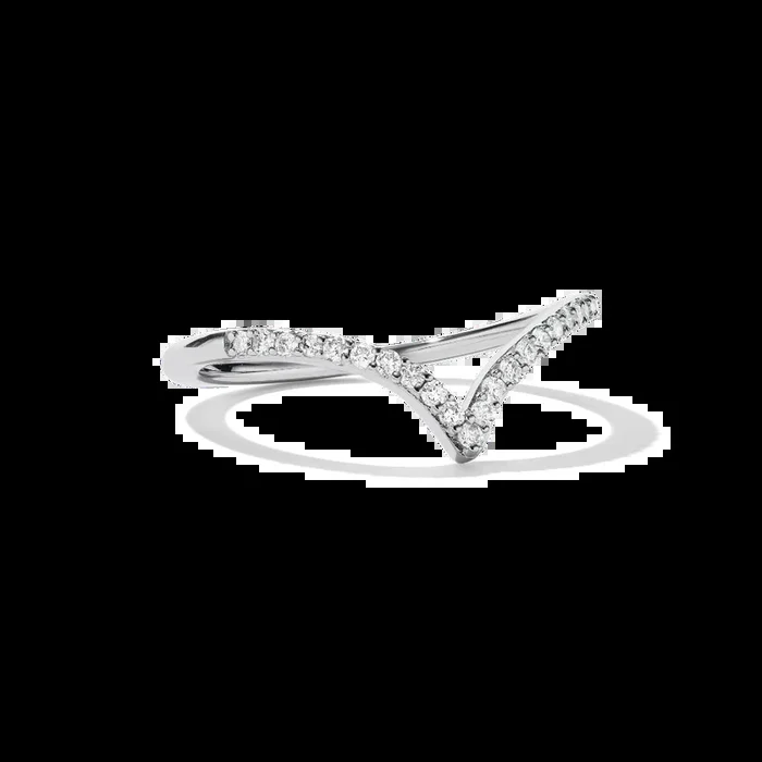 TIA CHEVRON RING