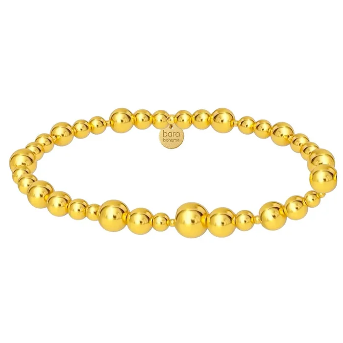 Tiff | Gold Filled Beaded Bracelet