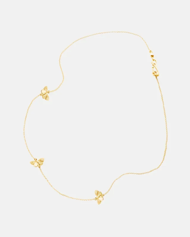 Tiny Asterope 3 Migration Necklace