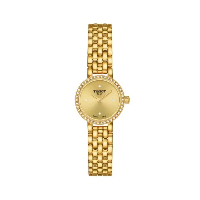 Tissot Lovely Round 19.5mm Gold Tone Quartz Watch