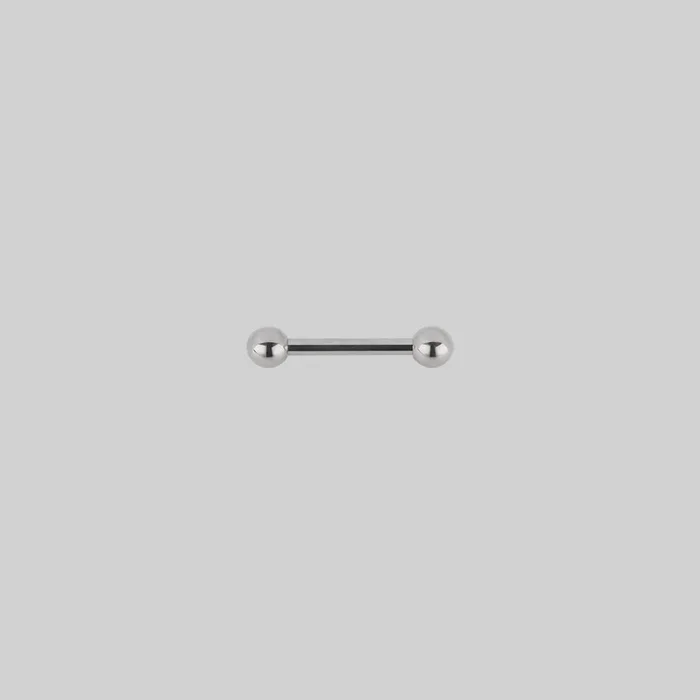 Titanium Nipple Bar – Silver