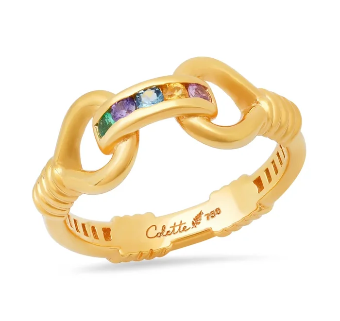 Toi et Moi Double-Knot Ring – Multi