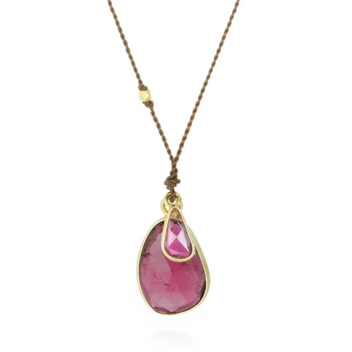 Tourmaline and Sapphire Necklace