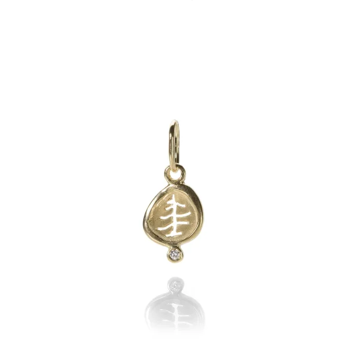 Tree Charm with Diamond