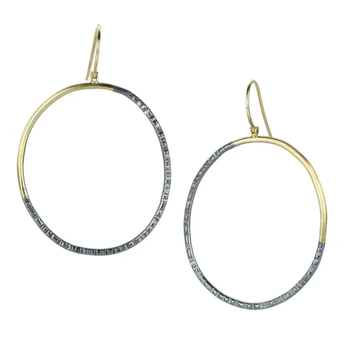 Turning Aspen Hoop Earrings