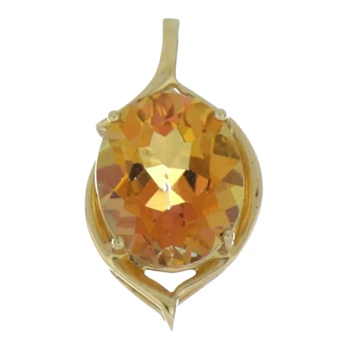 Twillight Topaz Pendant (Twillight Topaz 5.50 cts.)