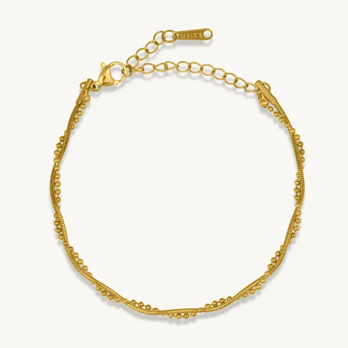 Twisted Rope Chain Bracelet