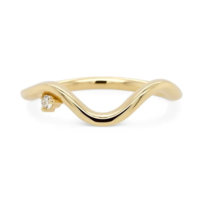 Venus Diamond Wedding Band