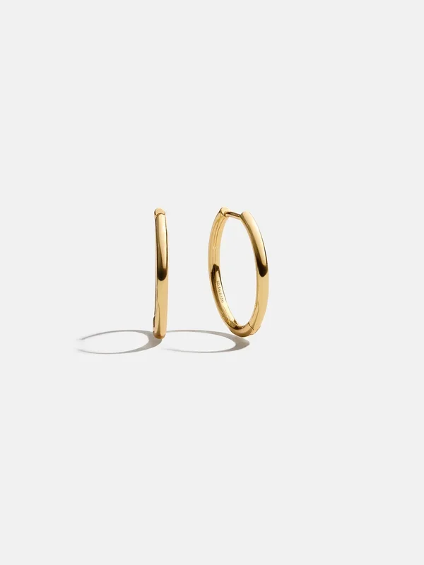 Verbena 18K Gold Earrings – 15MM