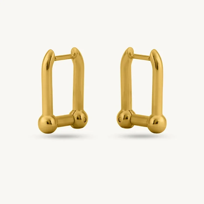 Vertex Gold Hoops