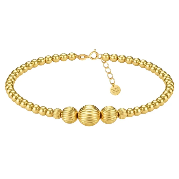 Victoria | Gold Filled Beaded Anklet